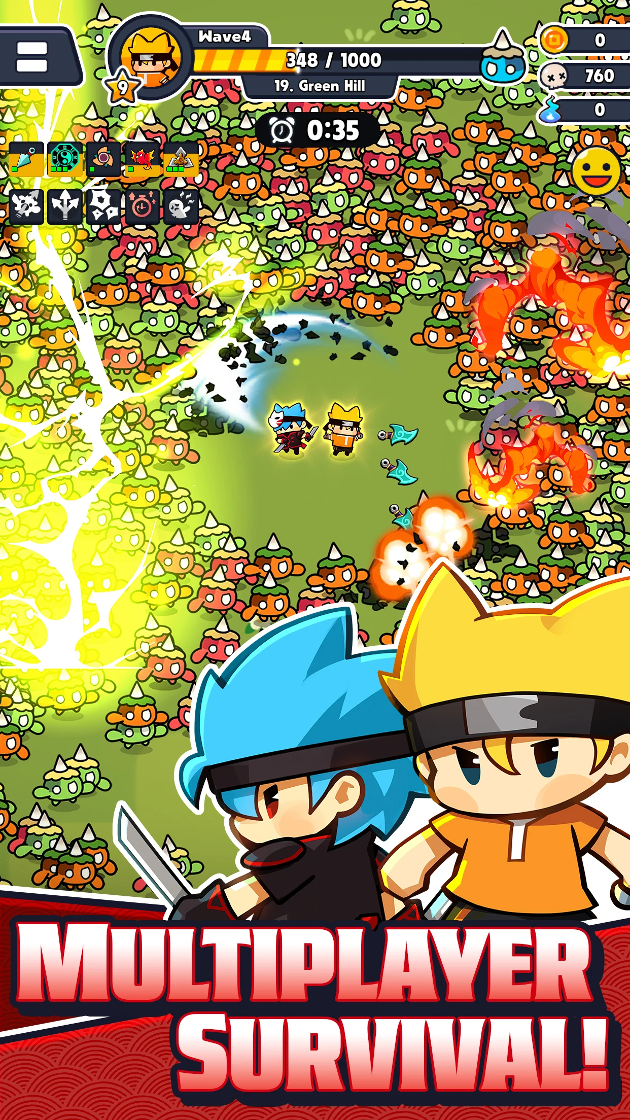 Ninja Survivors Multi Survivor screenshot